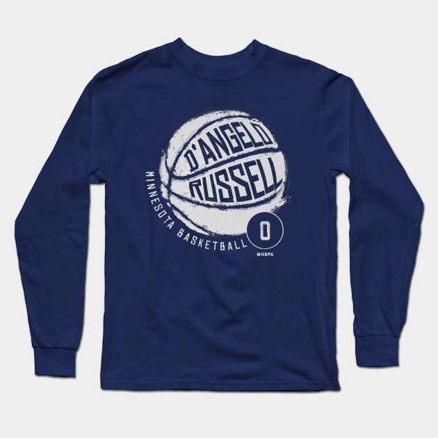 D'Angelo Russell Minnesota Basketball Long Sleeve T-Shirt by TodosRigatSot